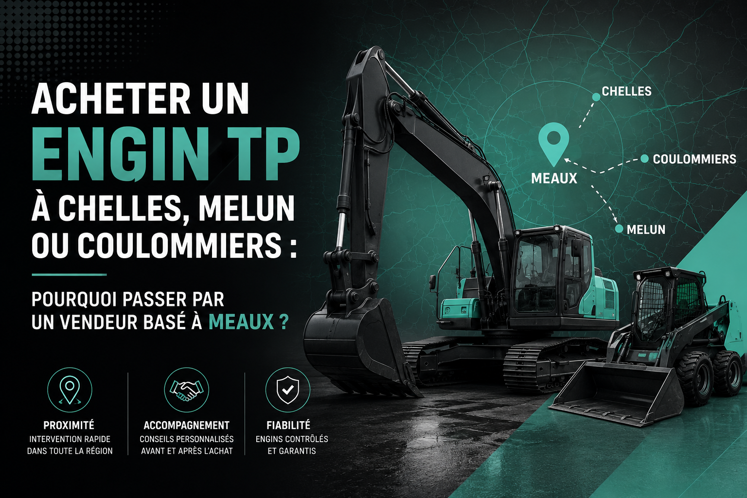 Lire la suite à propos de l’article Acheter un engin TP à Chelles, Melun ou Coulommiers : pourquoi passer par un vendeur basé à Meaux ?