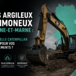 Sols argileux et limoneux de Seine-et-Marne : quelle pelle Caterpillar acheter pour vos terrassements ?