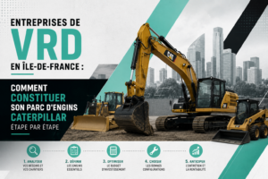 Lire la suite à propos de l’article Entreprises de VRD en Île-de-France : comment constituer son parc d&rsquo;engins Caterpillar étape par étape