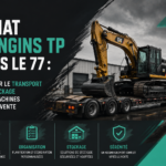 Achat d&rsquo;engins TP dans le 77 : organiser le transport et le stockage de vos machines après la vente